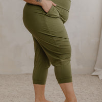 Jogger capri - cactus