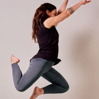 Legging effet polar - ardoise