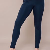 Legging effet polar - marine