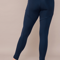 Legging effet polar - marine
