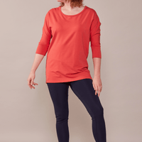 Legging taille haute marine effet polar pour femme fait au Québec, Canada