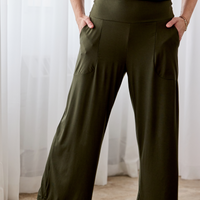 Pantalon gaucho - romarin