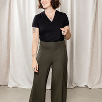 Pantalon gaucho - romarin