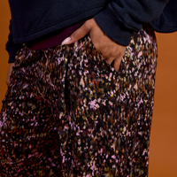 Pantalon large à plis creux - lueurs