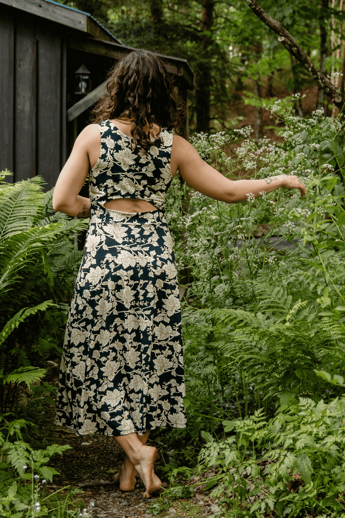 Robe longue dos ouvert - opulence