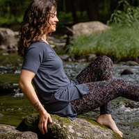 Tunique longue ultradouce - acier