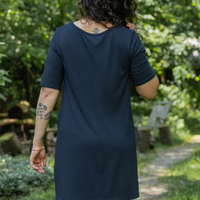 Tunique longue ultradouce - acier