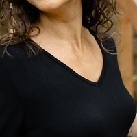 Tunique longue ultradouce - noir