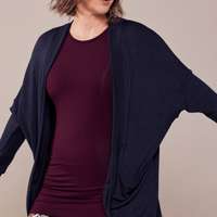 Veste cocon - marine