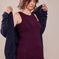 Veste cocon - marine