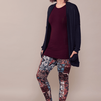 Veste cocon - marine