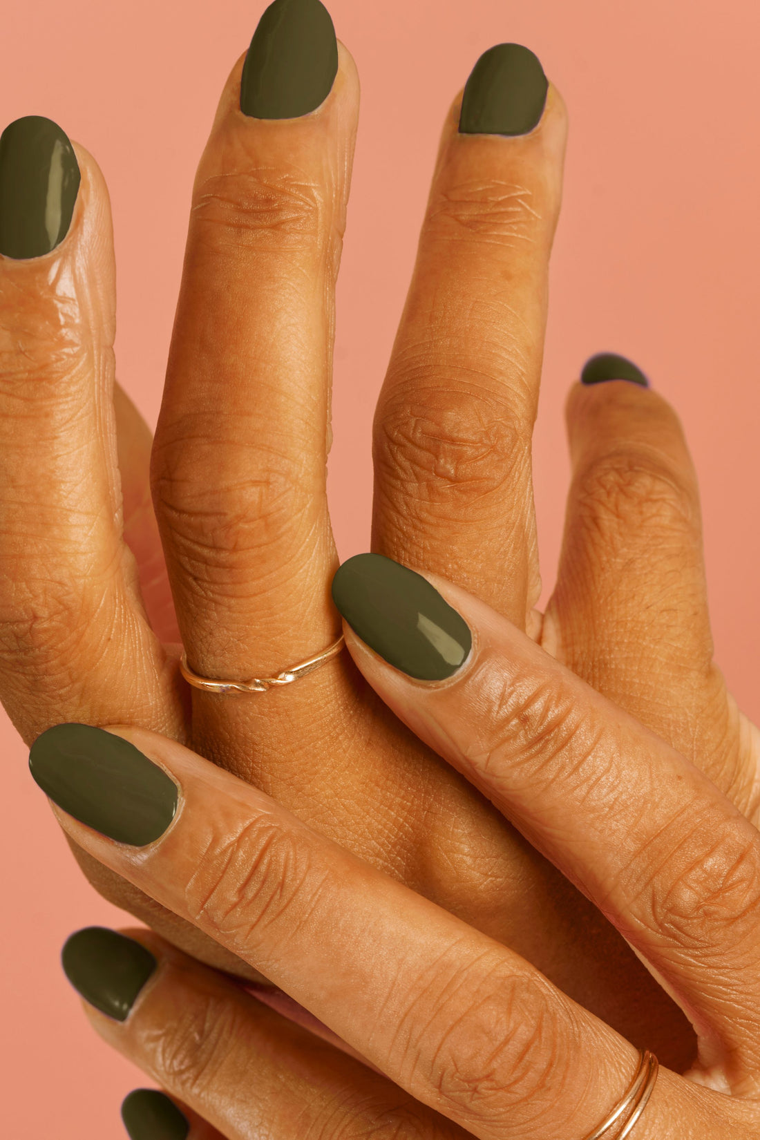 Vernis à ongles - la route verte