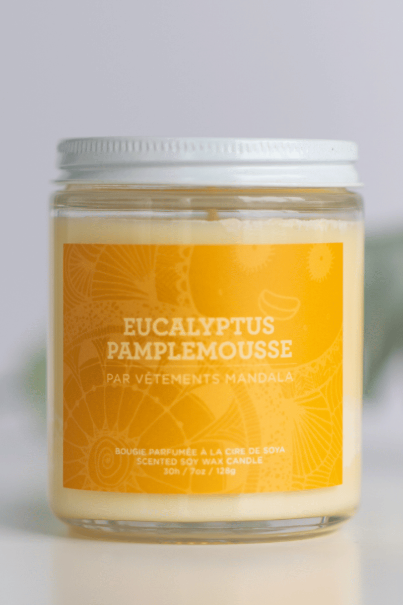 Bougie - Eucalyptus pamplemousse