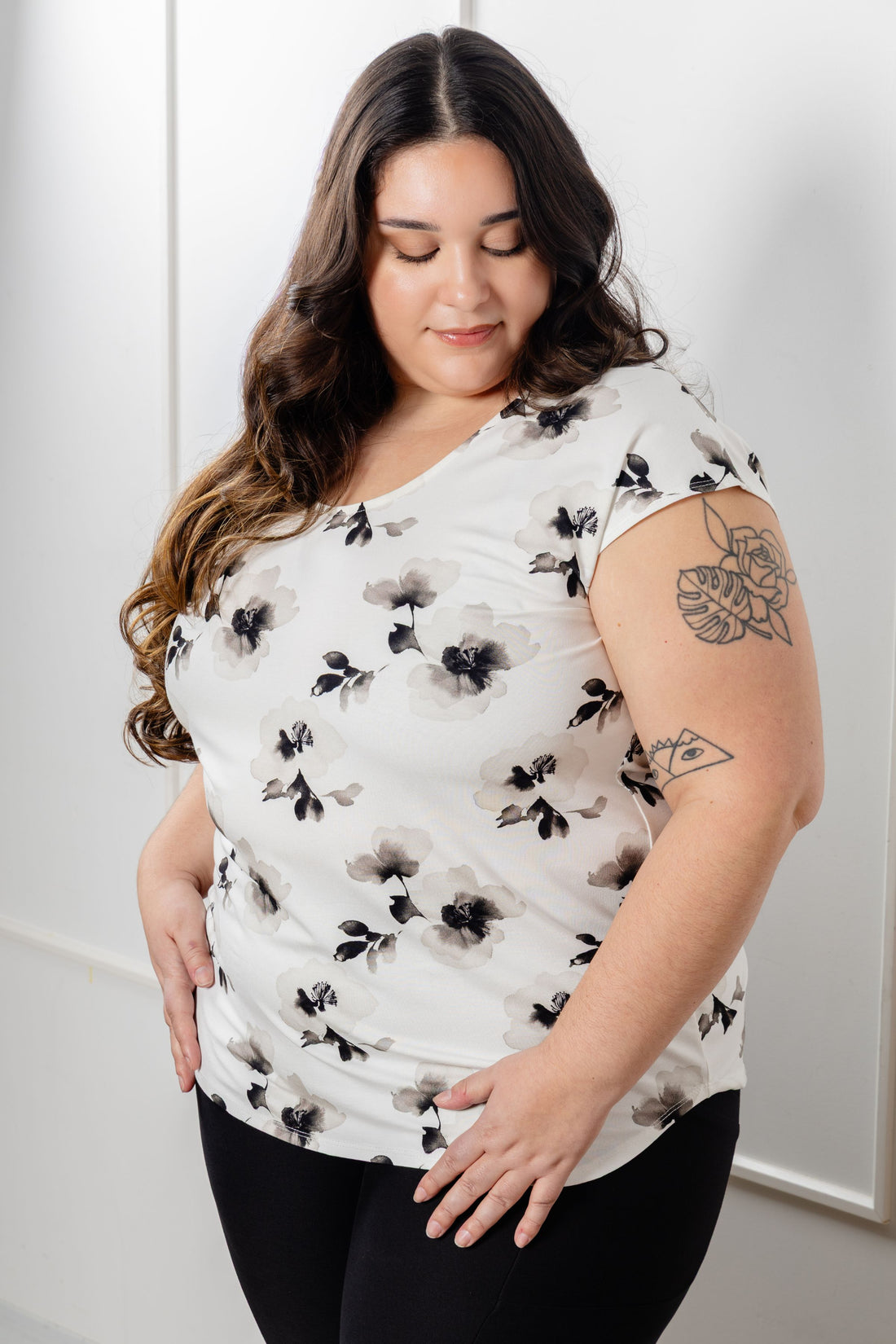 Haut sans manches - pensées