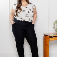 Haut sans manches - pensées