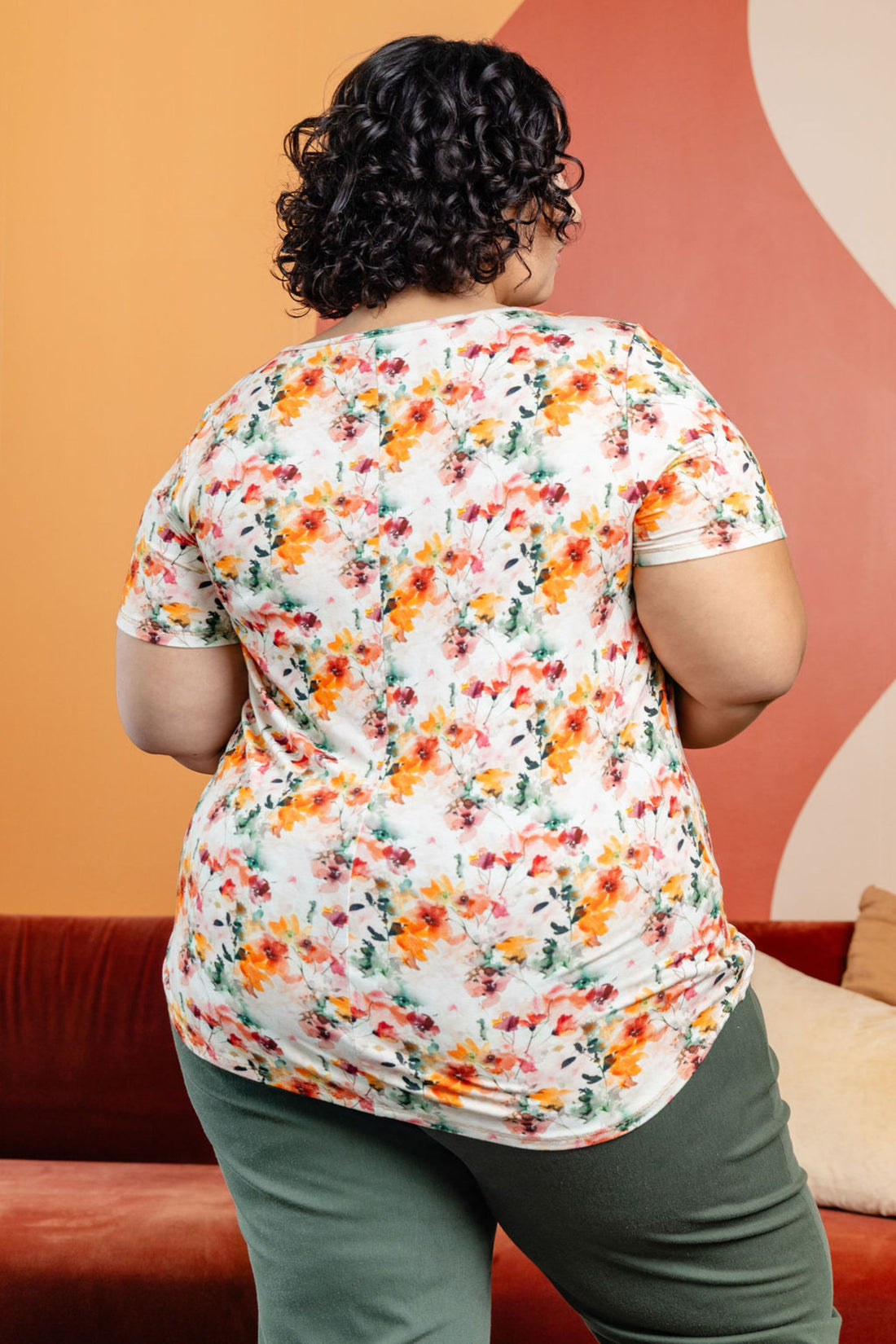 Haut col V - vivacité