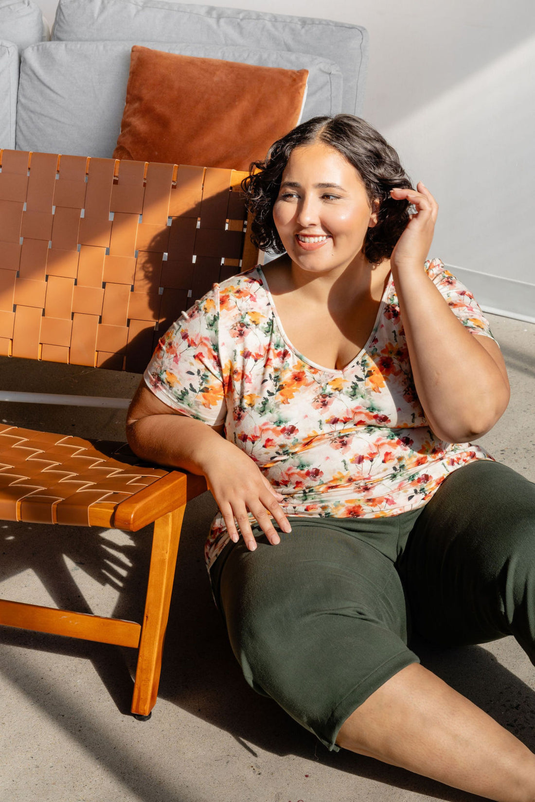 Haut col V - vivacité