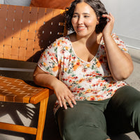 Haut col V - vivacité