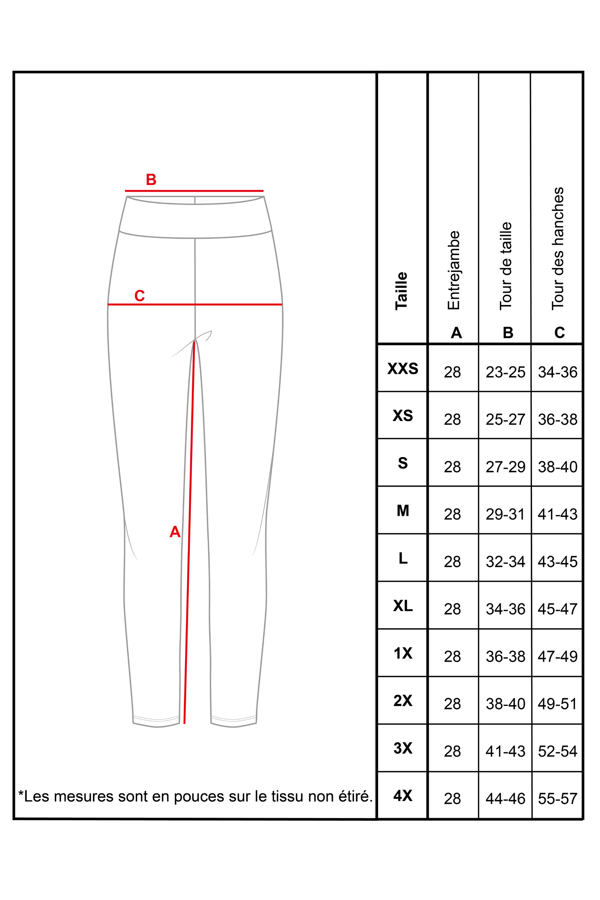 Legging parfait - noir