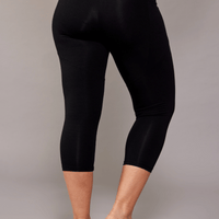 Legging capri naturel - noir