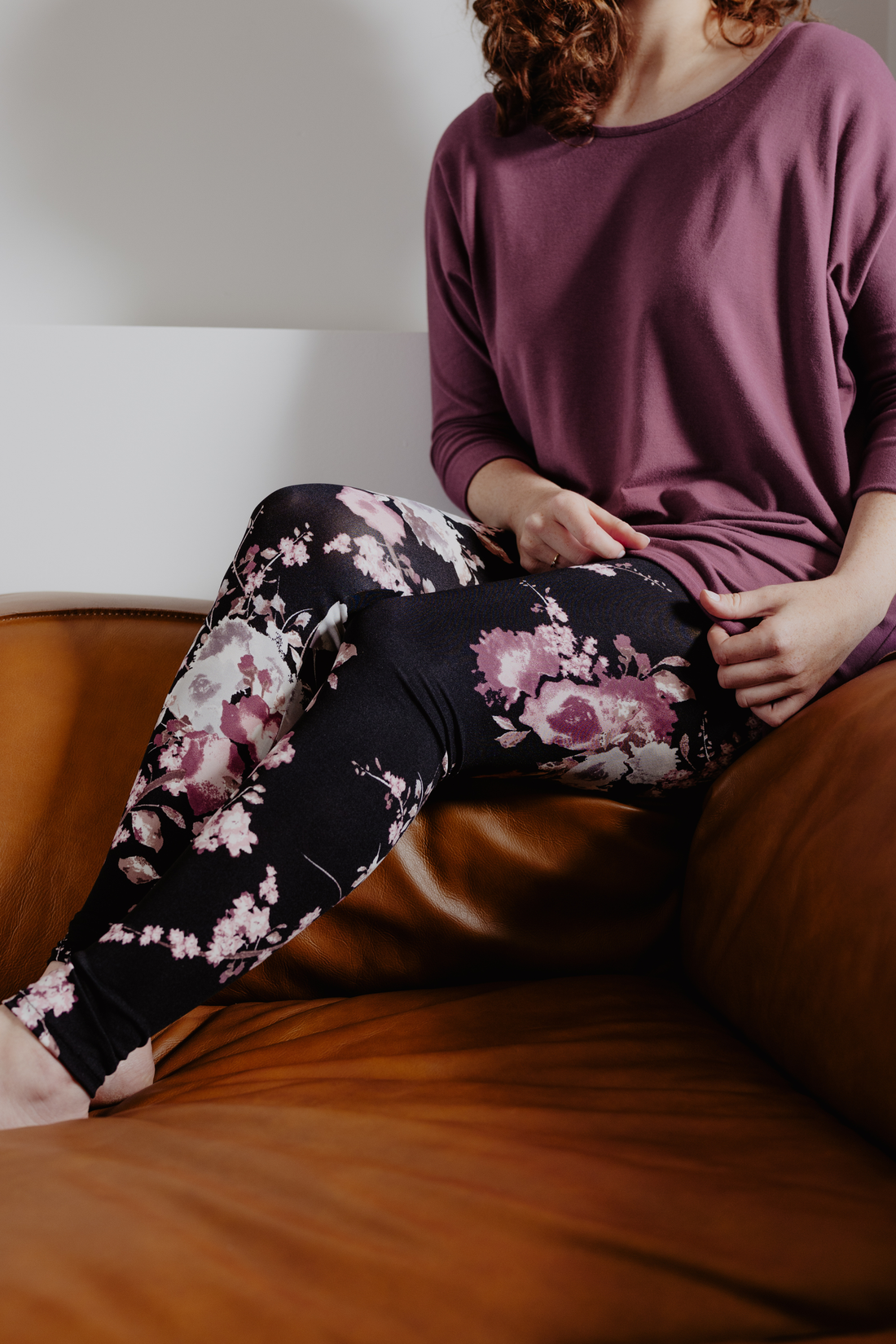 Legging à motifs - magnolia