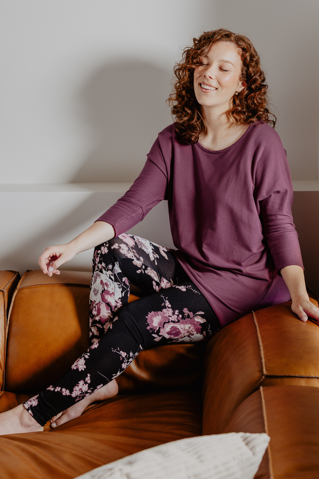 Legging à motifs - magnolia