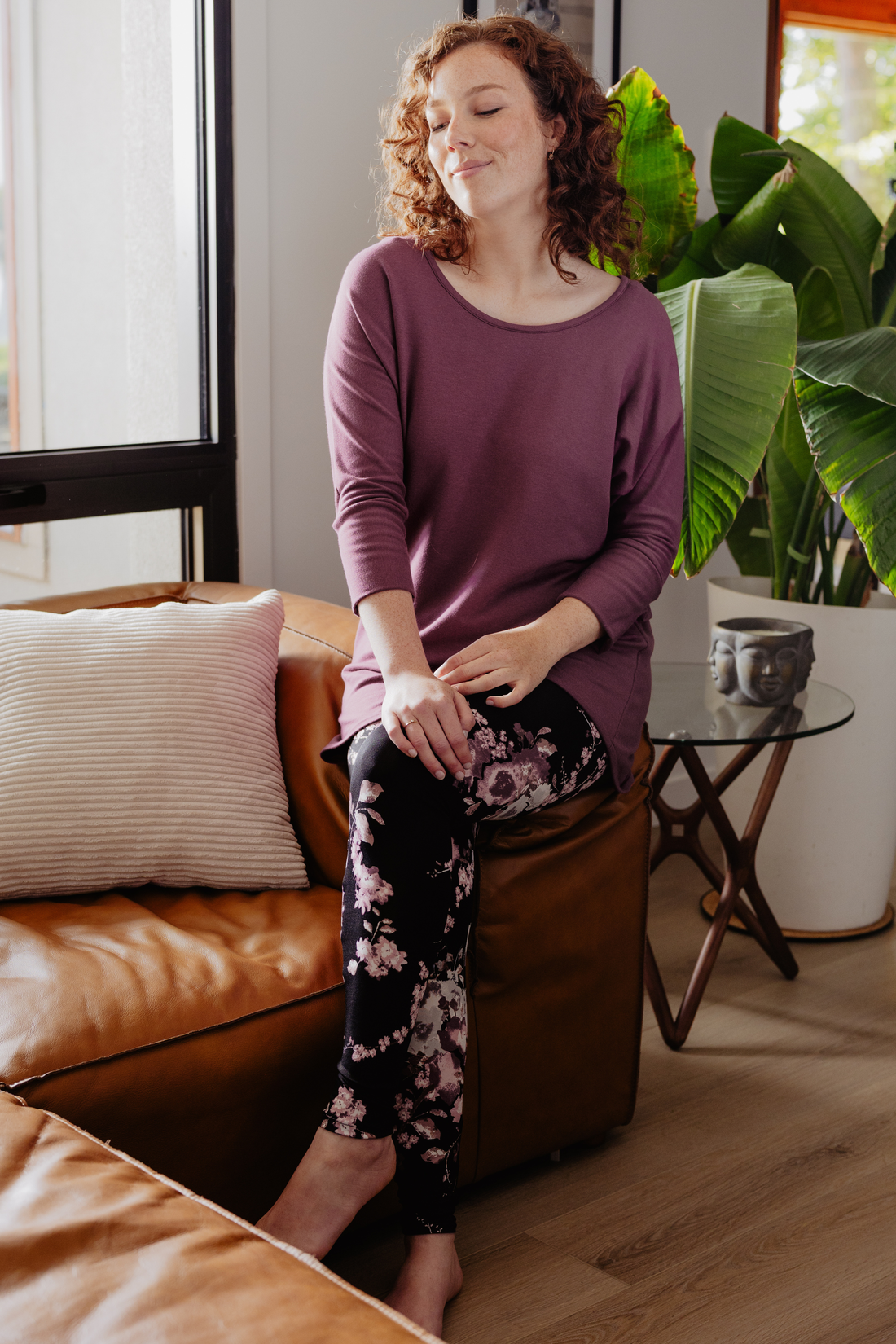 Legging à motifs - magnolia