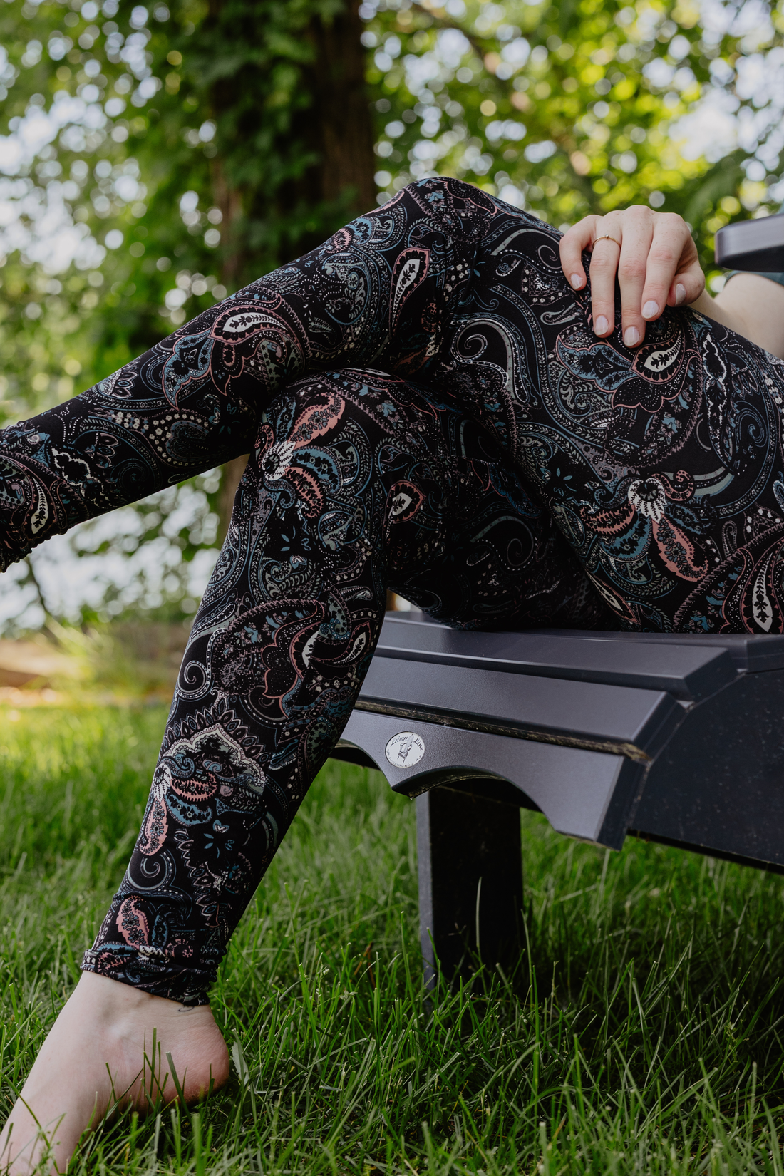Legging à motifs - arabesque