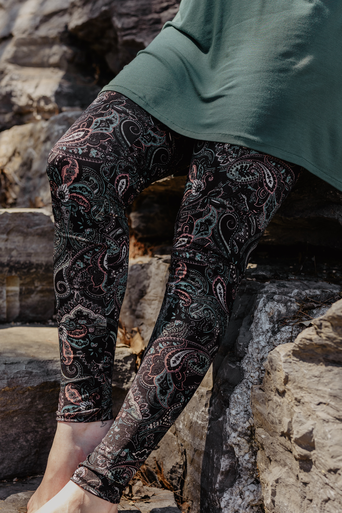 Legging à motifs - arabesque