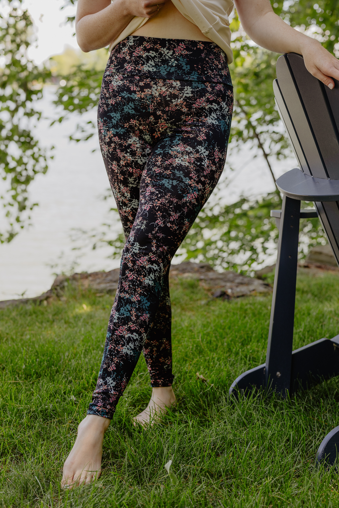 Legging à motifs - rosée