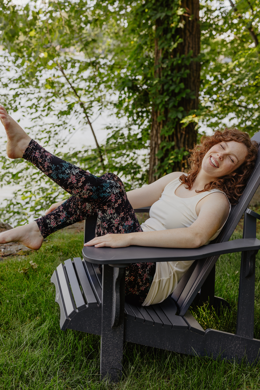 Legging à motifs - rosée