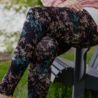 Legging à motifs - rosée