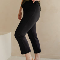 Pantalon habillé 3/4 - noir