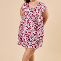 Robe Santorini camélia
