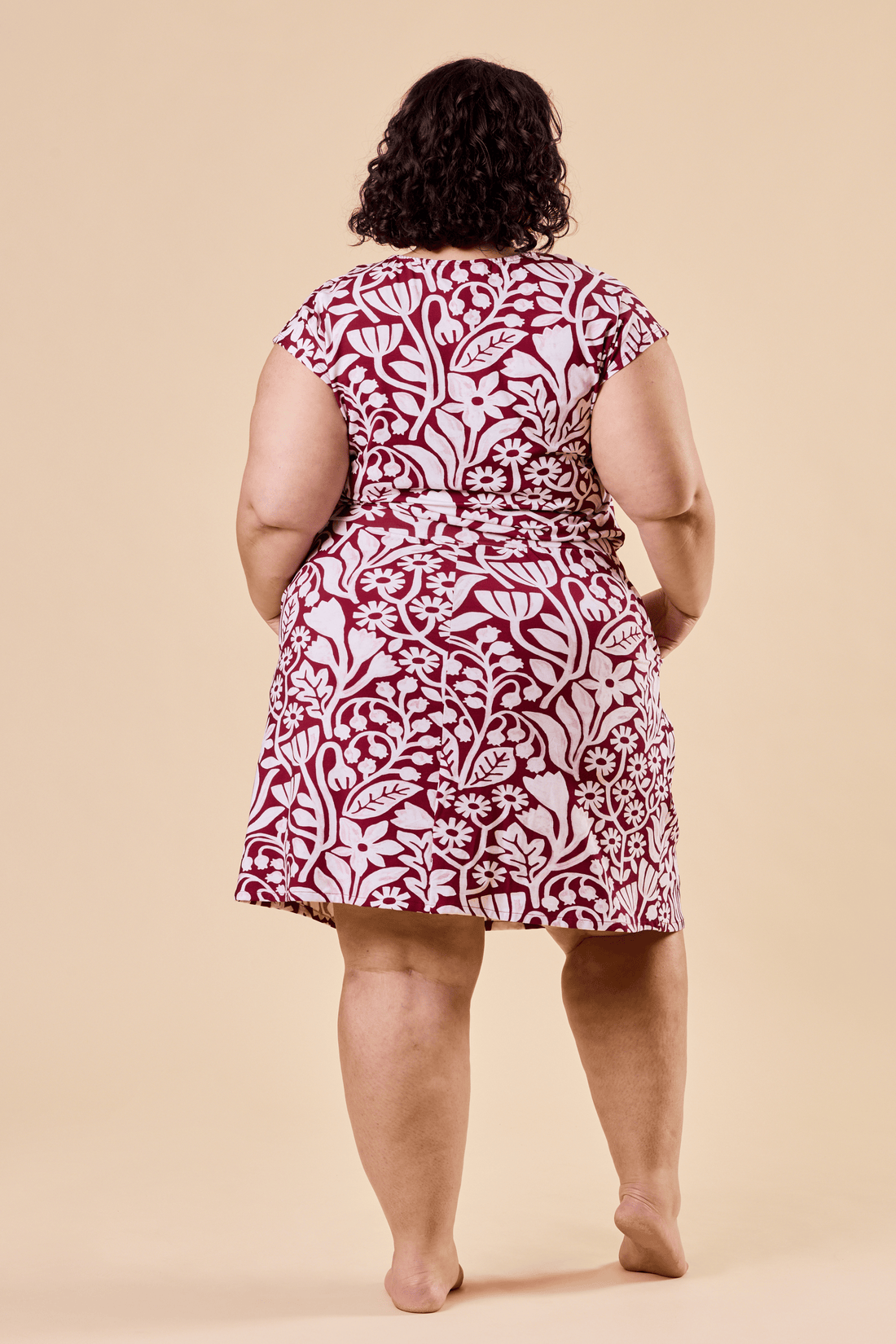 Robe Santorini camélia