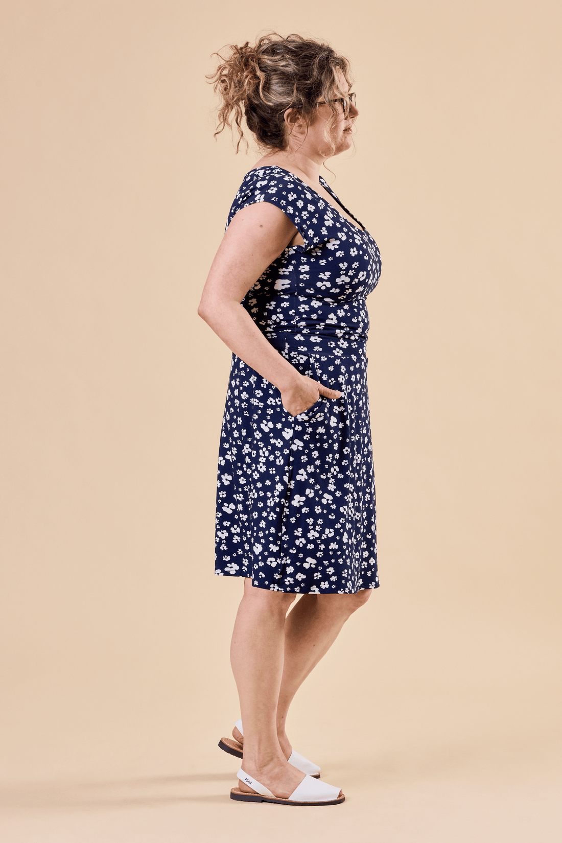 Robe Santorini marguerites