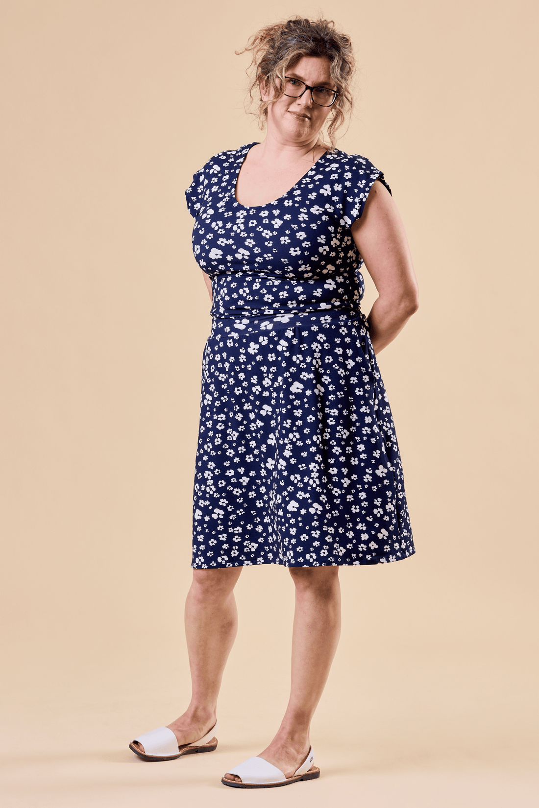 Robe Santorini marguerites