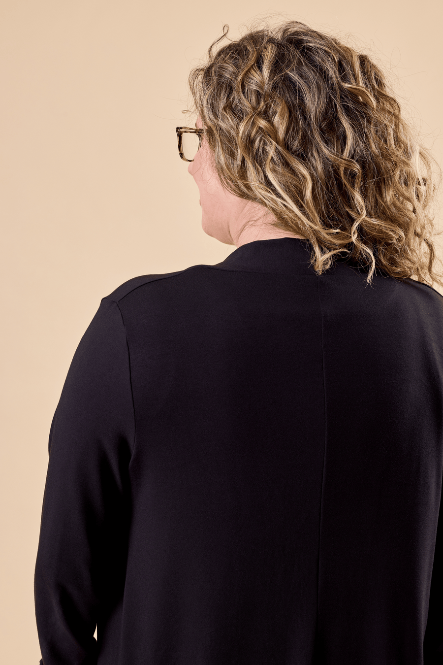 Veste légère avec poches noire