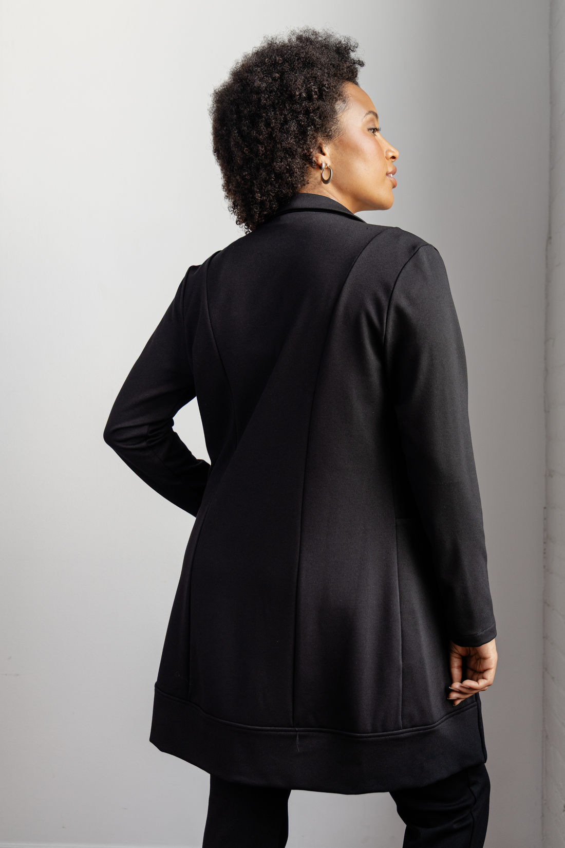 Veston long style redingote