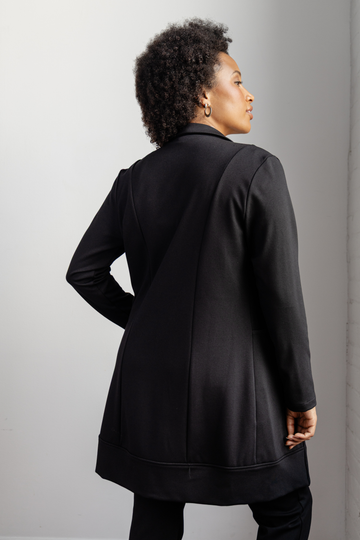 Veston long style redingote