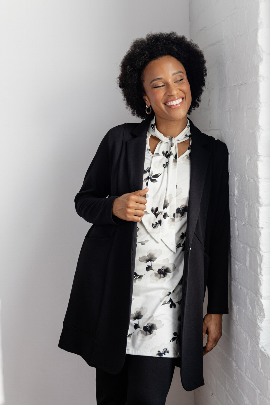 Veston long style redingote