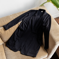 Veston long style redingote