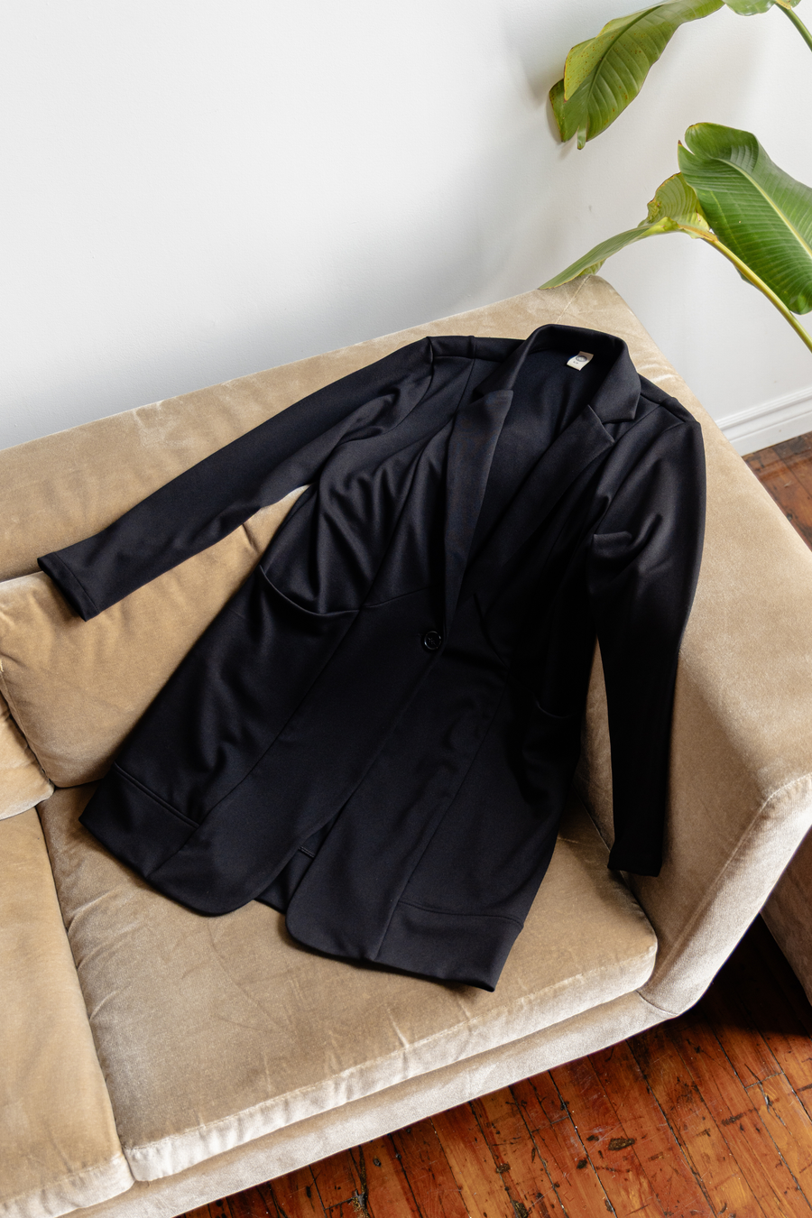 Veston long style redingote