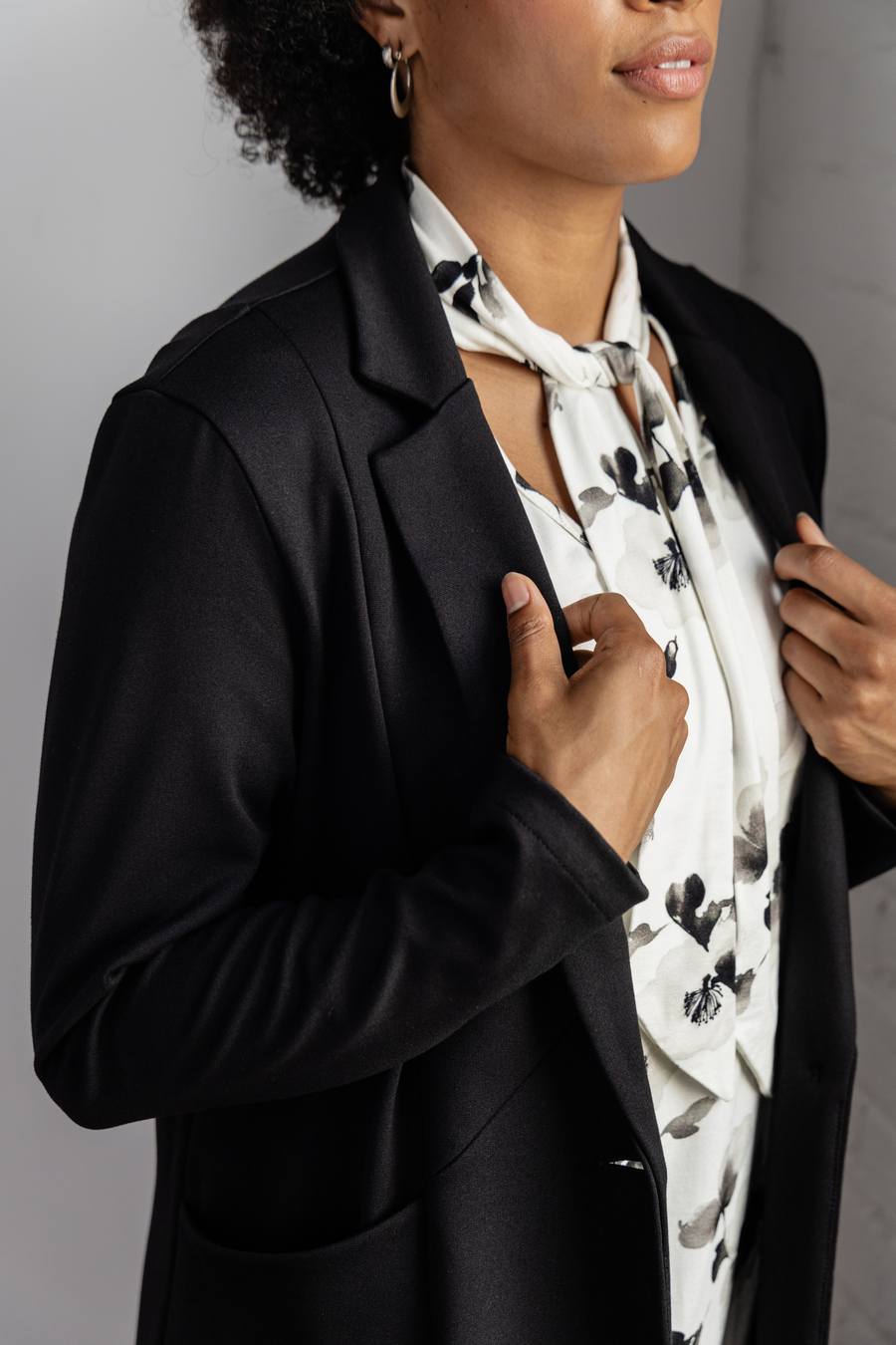 Veston long style redingote