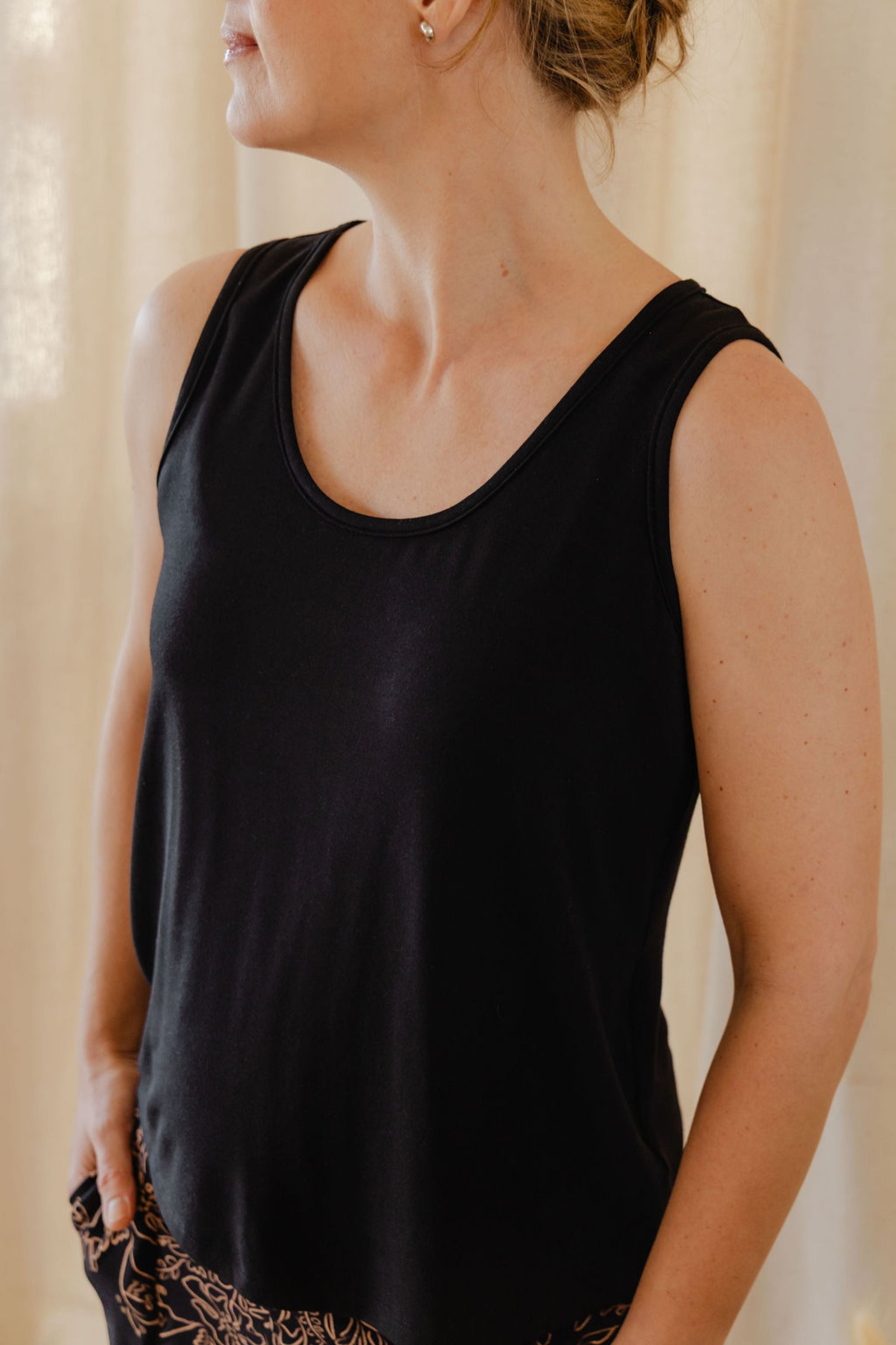 Camisole ultradouce - noir