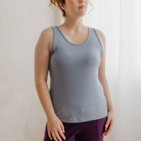 Camisole vacances - céleste