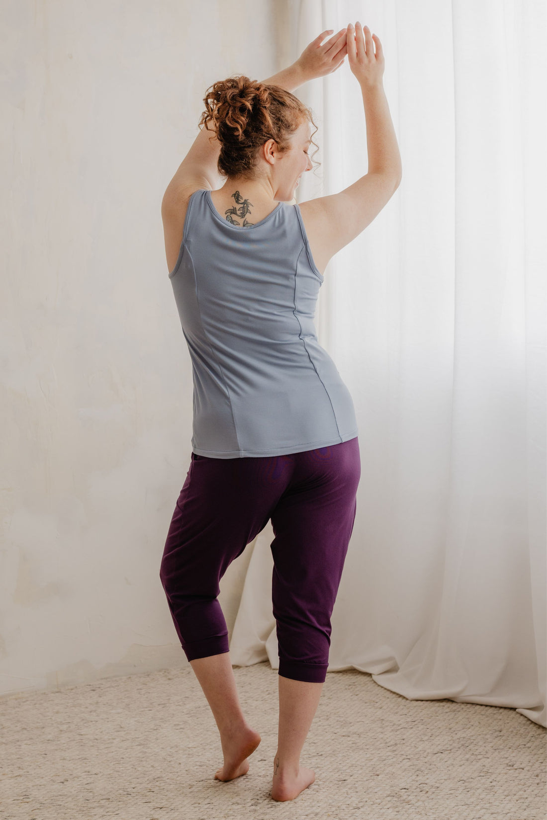 Camisole vacances - céleste