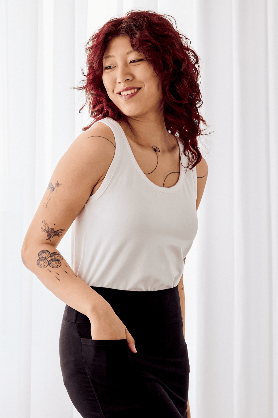 Camisole décontractée - blanc
