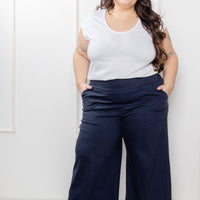 Haut sans manches - blanc doux