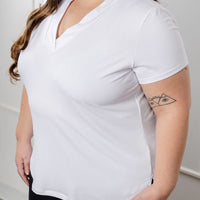 Polo à manches courtes - blanc